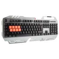 Клавиатура A4Tech BLOODY B418 Silver фото 1